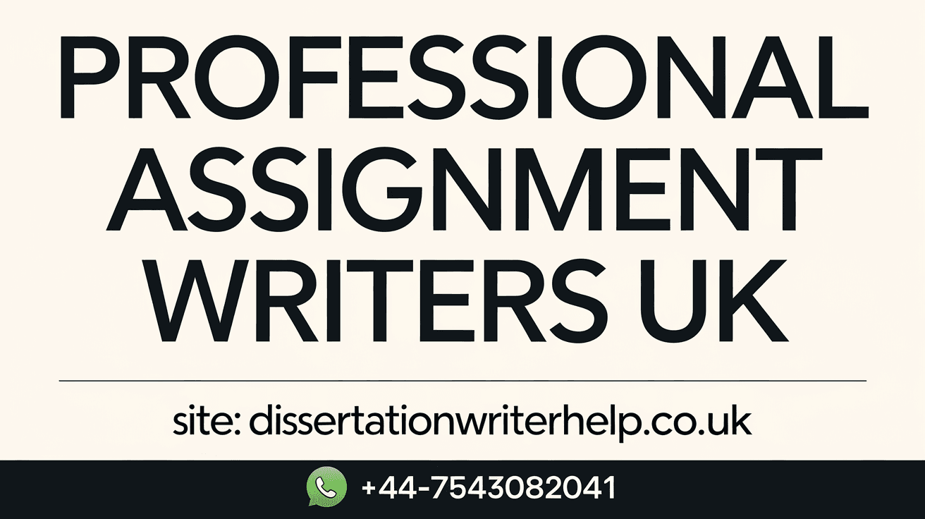 Professional Assignment Writers UK: Your Key to Academic Success